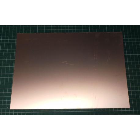 laminate, FR4, 0.6 mm, L: 297 mm, W: 210 mm, Coating: Copper