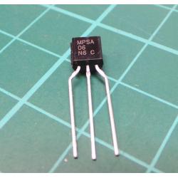 Transistor: NPN, bipolar, 80V, 500 mA, 625mW, TO92