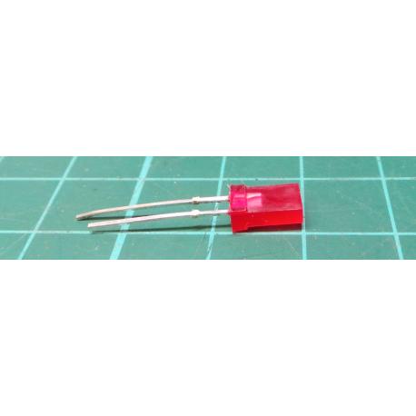 LED 2,5x5mm red diffuse HFR244, packing 200 pcs 