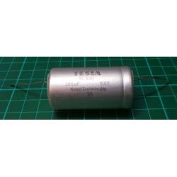 Capacitor, 200uF, 160V, Electrolytic, axial 