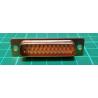 D Type, Plug, 23 Pin, For Commodore