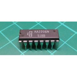 KA2206, 4W Stereo Amplfier *New Photo needed