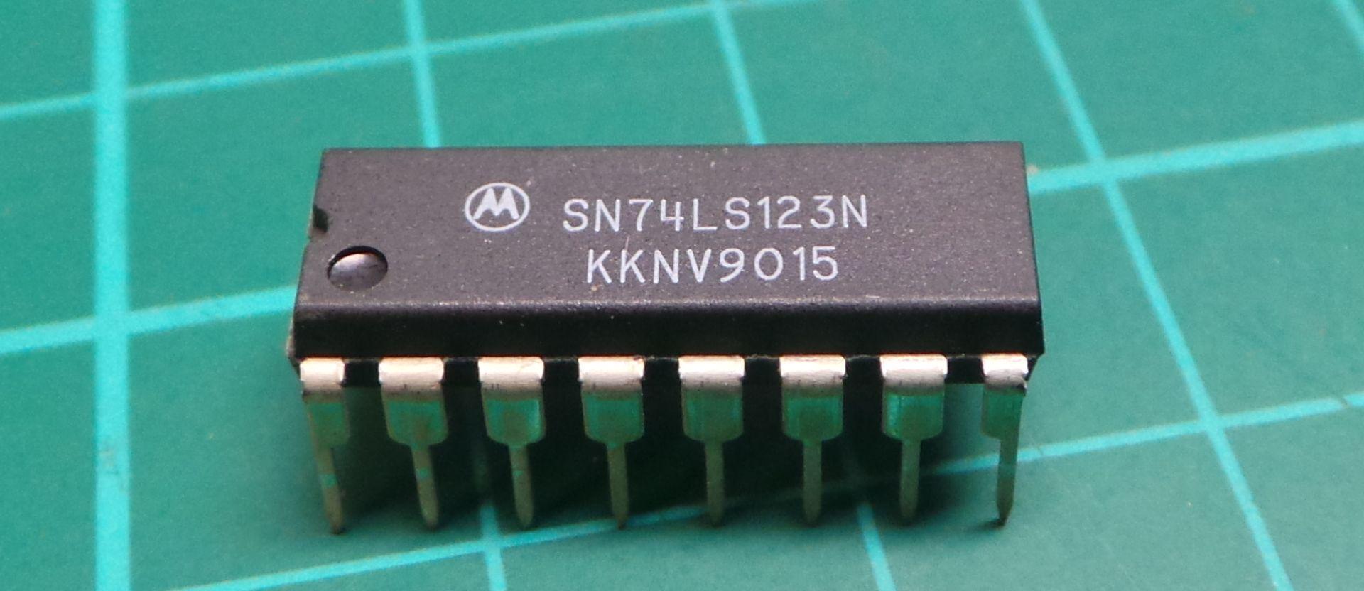 74123 SN74123J Monostable Multivibrators QTY=10 74123J