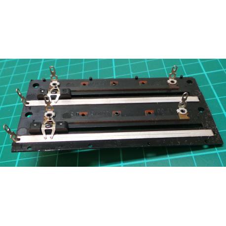 100k / G x2 TP601, potentiometer tensile double deletant 