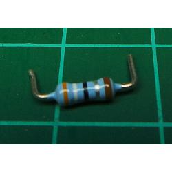 Resistor, 3R9, 1%, 0.5W, Formed Legs