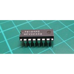 75154 - 4 line amplifier, DIP16 / 75154PC / 