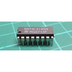 74LS145 BCD converter to 1 in 10, DIL16 