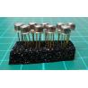4-0009 (2N709), NPN Transistor, 15V, 0.2A, 0.3W, 600Mhz, HFE 20, TO18