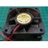 Used Fan, 60x60x20mm, 12VDC, 16.4CFM, 1.92W, 29.7dBA, 4500RPM