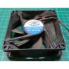 Used Fan, 80x80x25mm, 12V, 0.14A, 2 Wire