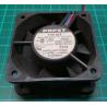 Used Fan, Papst 814, 62.2x62.2x26mm, 24V (12-30V), 2.5W, 2 Wire, 11-29CFM
