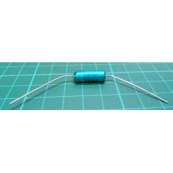 Capacitor, 4.7uF, 100V, Electrolytic, Axial