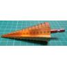 Titanium Step Drill, 4-32mm, Hex Drive