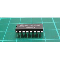 4055, BCD-to-7-Segment-Decoder-Driver for LC-Displays