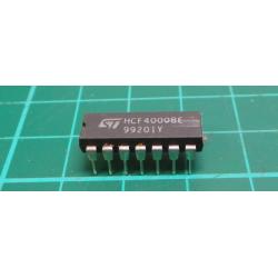 4000, HCF4000BE, 2 x 3 Input NOR + invertor, DIL14