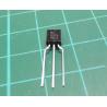 BC557A, PNP Transistor, 50V, 100mA, 500mW, 75Mhz, HFE125, TO92
