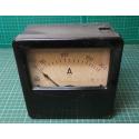 USED Vintage, Very Large Ammeter, 0-200A