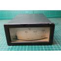 USED Vintage, Very Large Panel Meter, 0-150 Degrees