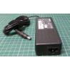 Used PSU, 15V, 5A, Cloverleaf Input, Barrel Output
