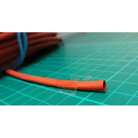 Shrink tubing 3.5 / 1.75 mm red