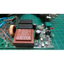 220V Switching Board, 9V Transformer, 2xRelays, IR Sensor, 220V Cables and other parts