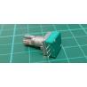 Potentiometer, 9mm type, 50k, Log, 6x15mm