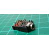Jack socket, 3.5mm, Stereo, 2xSwitch, PCB Mount
