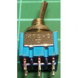 Switch DP3T Toggle, 250V, 3A