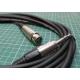3P XLR cable jack - Jack 6,3 stereo, 2m, OFC cable 6 mm