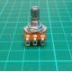 Potentiometer: axial, single turn, 220kΩ, 63mW, ± 20%, on cable