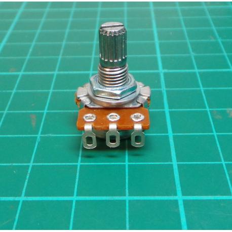 Potentiometer: axial, single turn, 220kΩ, 63mW, ± 20%, on cable