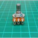 Potentiometer, 220K, Lin, 6x7mm Knurled Shaft, Cable solder Lugs