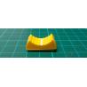 Slider Knob, Yellow, 24x11x10mm