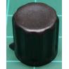 Knob, for 4mm shaft, Black, Style 2