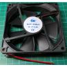 Fan, 92x92x25, 12V, 0.25A, 2800RPM