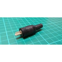 2 Pin Din, Male, Speaker Connector * New Photo
