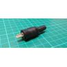 2 Pin Din, Male, Speaker Connector
