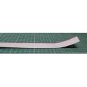 Ribbon cable, 20 Core, 1.27 mm Pitch, stranded, PVC, Grey, per meter