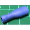 Spade Connector, Female, 6.3mm, Blue