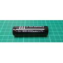 CLEARANCE:- Battery, Lithium, 18650, 3.7V, Li-ion, China Import