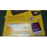 A4 Labels, 20 per sheet, 45.7x21.2mm, Metalic Silver