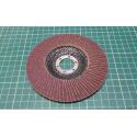 Sand Paper Flap disc, 125mm, P120
