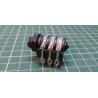 Jack Socket, 6.3mm, stereo, with Switch, PCB Pins