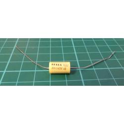 Capacitor, Polyester Film, Rolled, 33n, 400V, axial
