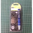 Micro Screwdriver set with 9 bits