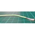 19AWG, 0.75mm2, Green/Yellow, Silicone, per meter