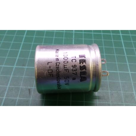 1000u/50V, 35x40mm, TC937a, elektrolyt. kondenzator radialni