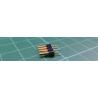 Wire to board, solder bucket, header, 4 Pin, 2,54mm pitch