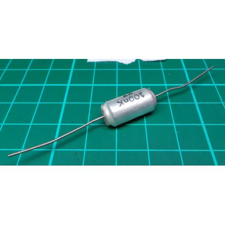 Capacitor, 100nF, Polyester Film, Rolled