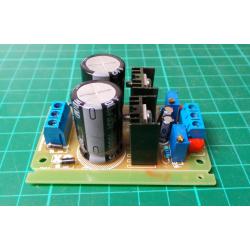 LM317, LM337, Dual Adjustable Voltage Regulator Module